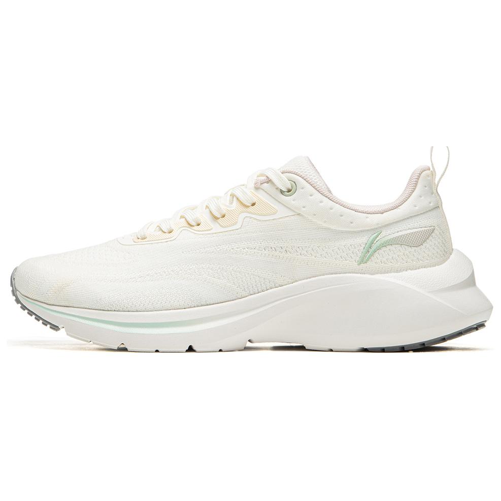 Li Ning YunQue Comfortable And Breathable Cushioning, Wear Resistant Low top Casual Running Shoes Women’s White