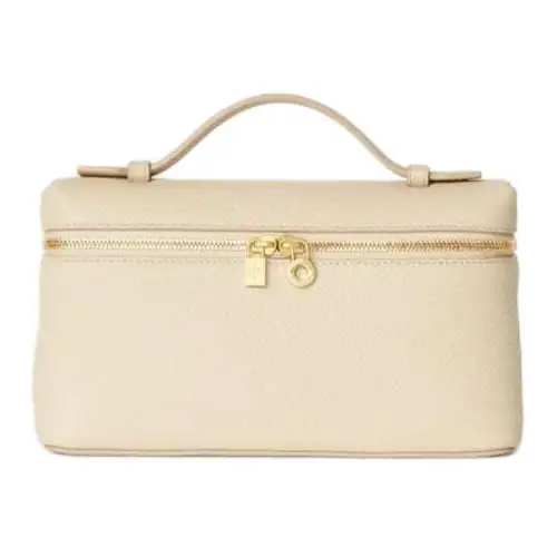 Loro Piana Cow Leather Handbag Women's Marble Color