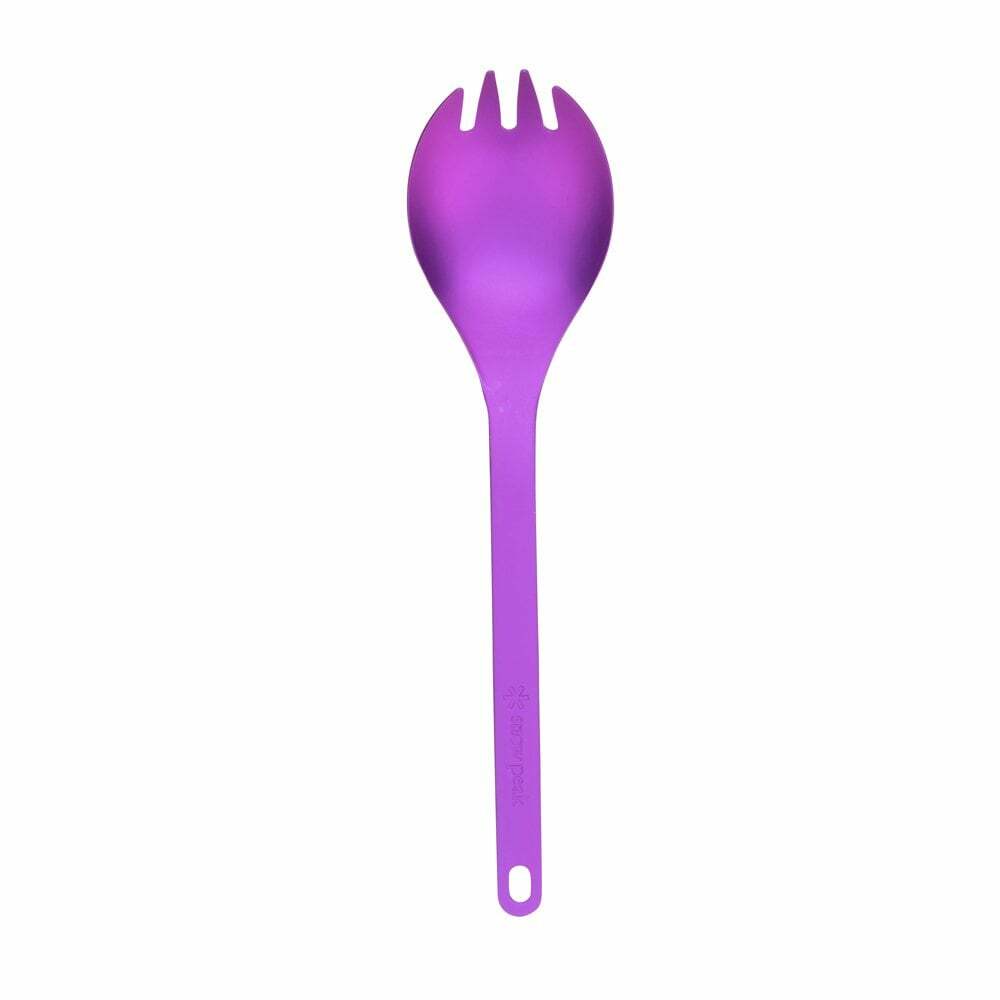 Snow Peak Tableware Fork And Spoon 3 4 Persons Titanium 4 Cm X 16.5 Cm