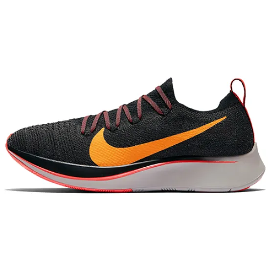 Nike Zoom Fly Flyknit Black Orange Peel Women's