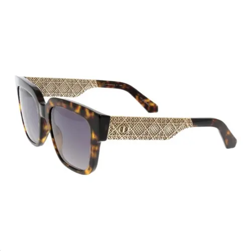 DIOR Acetate Butterfly Sunglasses Women's Brown