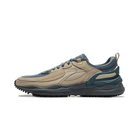LINING CF Tracing Origin V4 Casual Shoes Men Low-Top Brown/Cyan