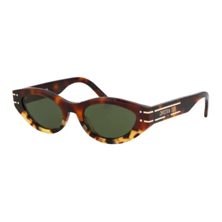 DIOR Irregular Shape Sunglasses Women's Multicolor