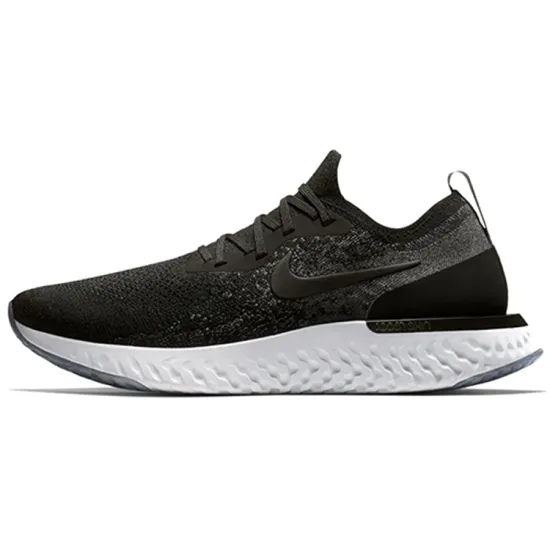 Nike Epic React Flyknit Black Dark Grey