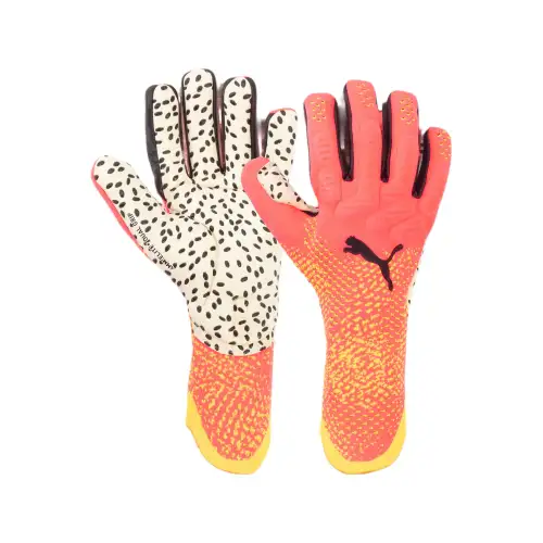PUMA Latex Sports Gloves Unisex Sunset Red