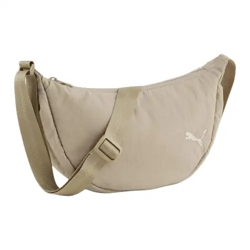 PUMA Polyamide Shoulder Bag, Crossbody Bag Regular Unisex Beige