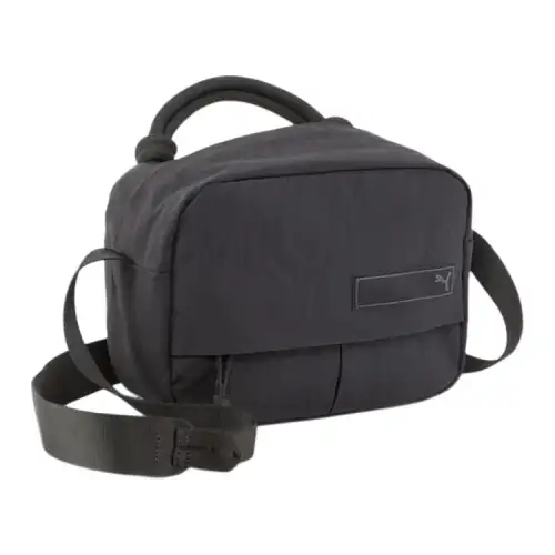 PUMA Nylon Handbag, Shoulder Bag, Crossbody Bag Regular Unisex Black