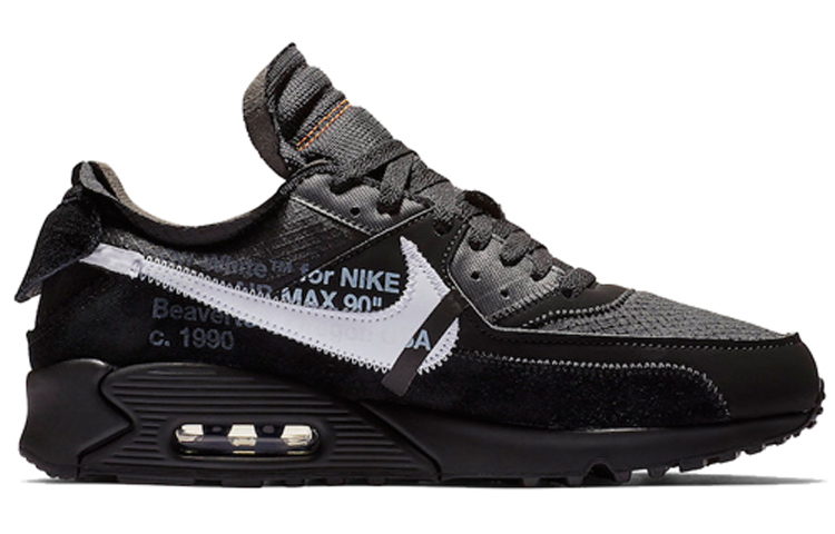 Nike off white black air max 90 online