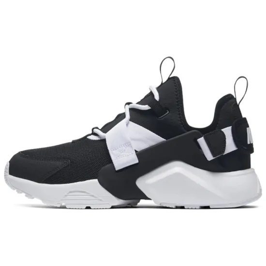 Nike Air Huarache City Low Black Black White Women's