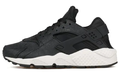 Nike Air Huarache Run Premium Black/Black Light Bone Women's