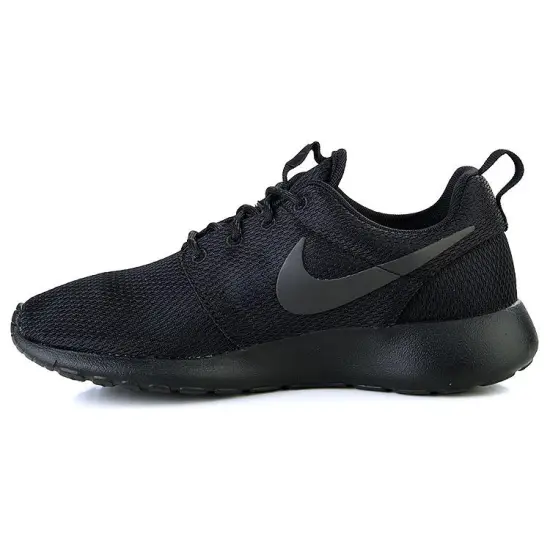 Nike Roshe Run Triple Black Women's