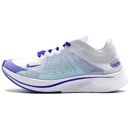 Nike Zoom Fly SP Running Shoes Women's Low-top White/purple