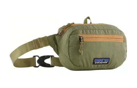 Patagonia Recycled Nylon Fanny Packs Unisex Buckhorn Green