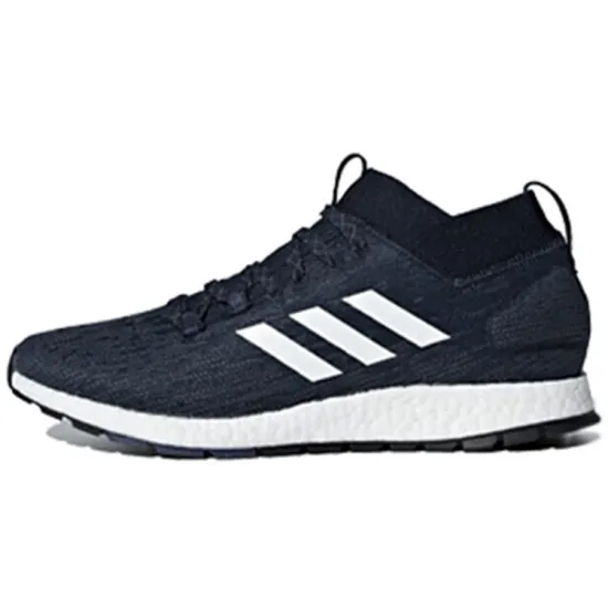 Adidas Pure Boost Series Running Shoes Men Low-top Black