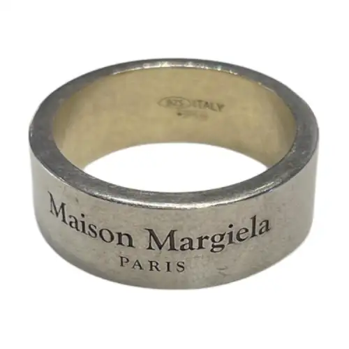 Maison Margiela Logo engraved Ring