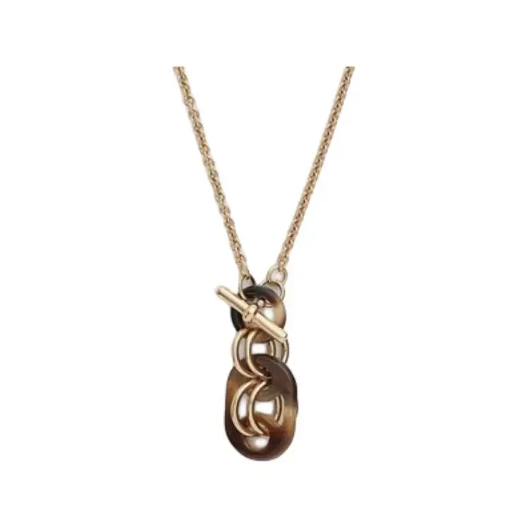 HERMES Brass Charm/Pendant Unisex Gold