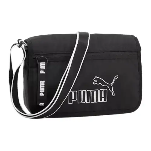 PUMA Polyester Shoulder Bag, Crossbody Bag Unisex Black