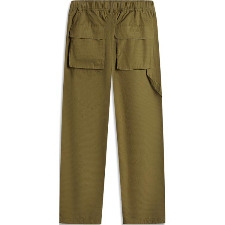 Li Ning Sports Life Collection Sports Pants Men’s Lizard Brown