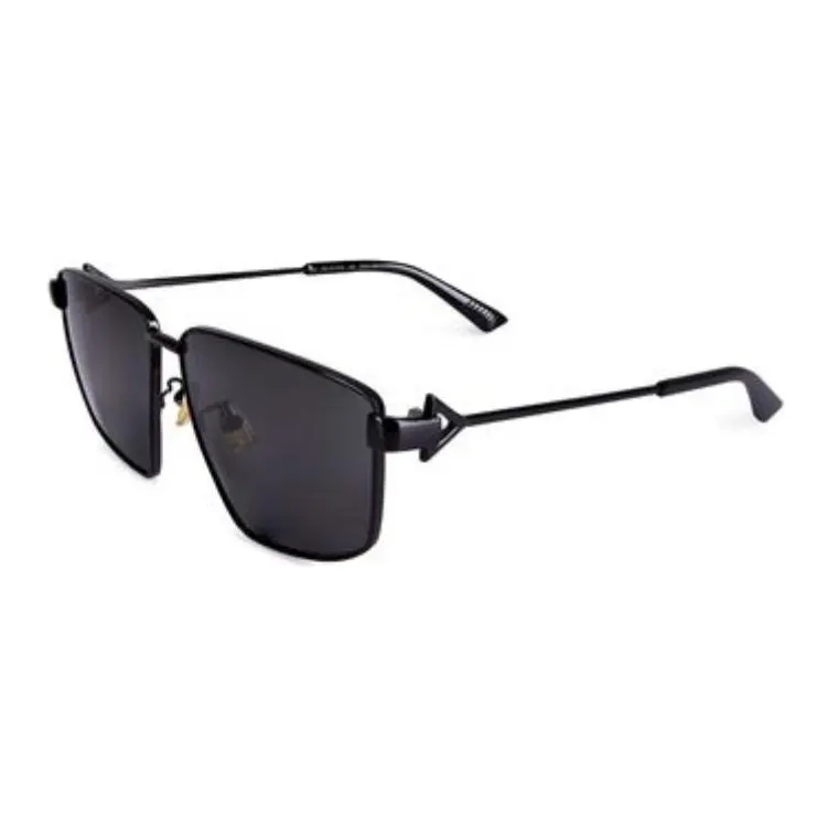 Bottega Veneta Metal Square Sunglasses Men's Multicolor