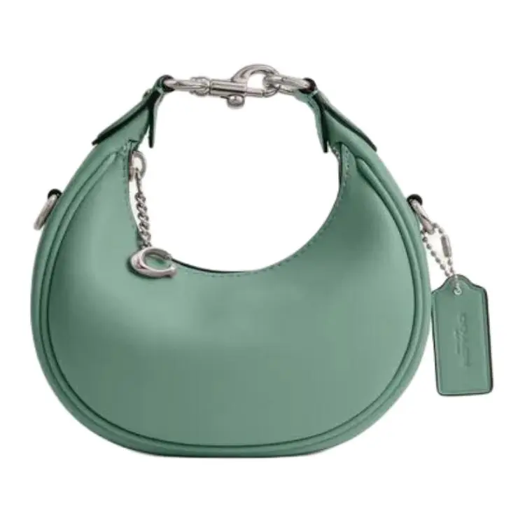 COACH JONIE Cow Leather Crescent Bag, Shoulder Bag, Crossbody Bag, Handbag Mini Women's Sea Blue