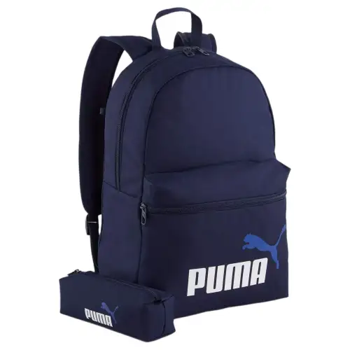 PUMA Polyester Backpack Regular Unisex Blue