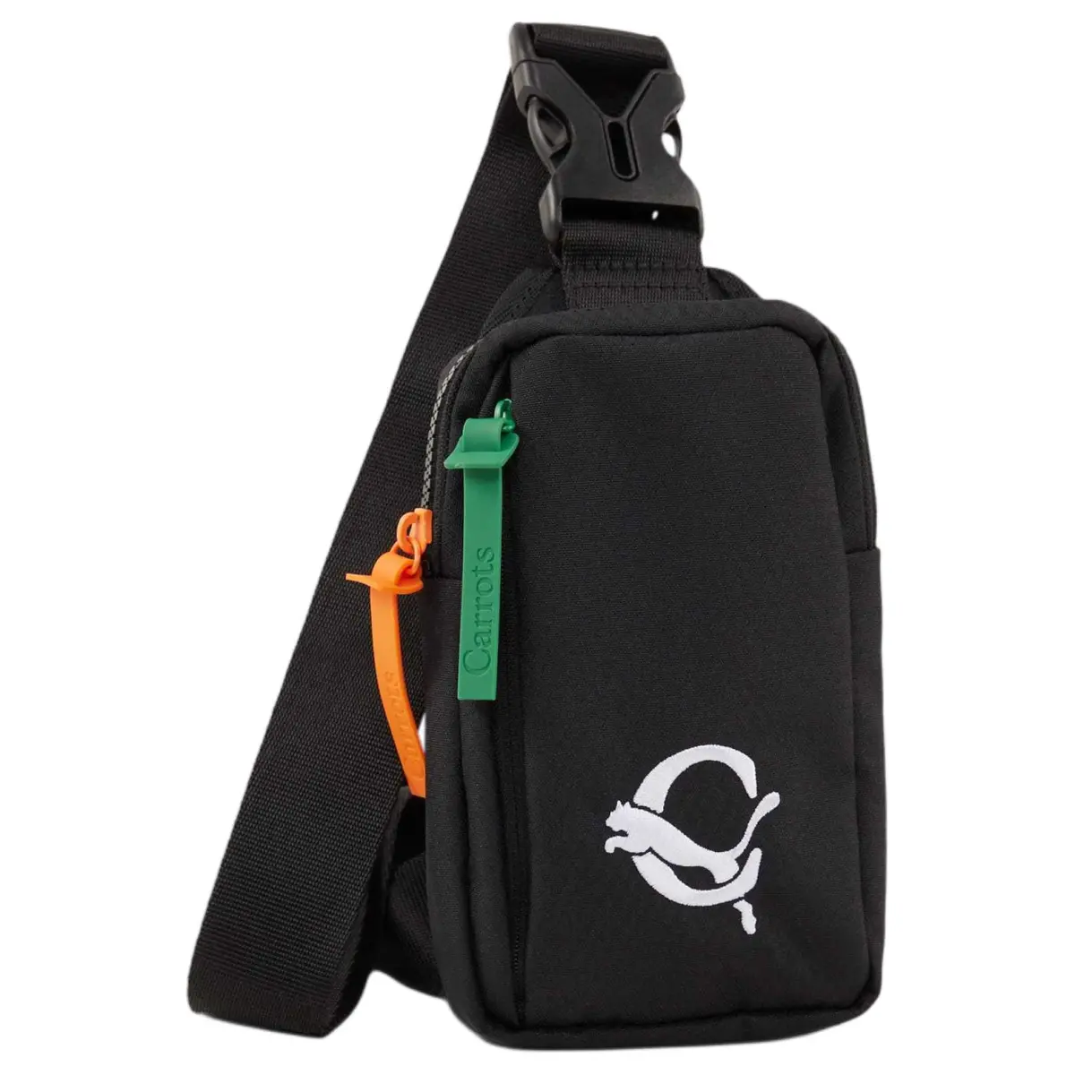 PUMA Polyester Crossbody Bag Sling Bags Regular Men's Black