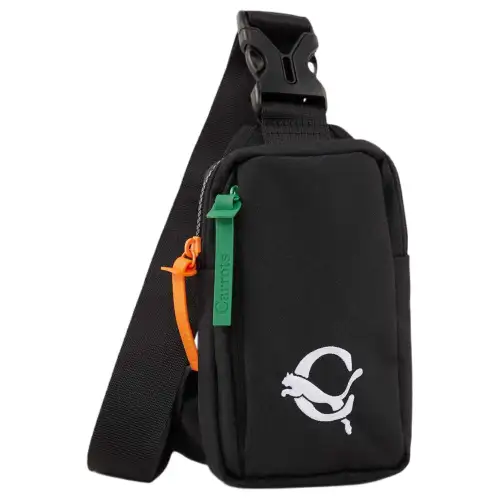 PUMA Polyester Crossbody Bag Sling Bag Regular Men's Black