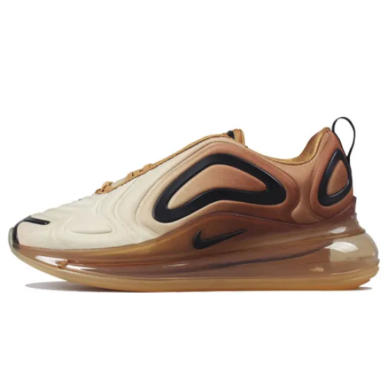 Nike Air Max 720 Running Shoes Women's Low-top Gold