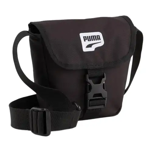 PUMA Downtown Polyester Shoulder Bag, Crossbody Bag Mini Unisex Black