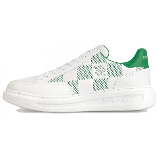 LOUIS VUITTON Skateboard Shoes Men Low-Top White