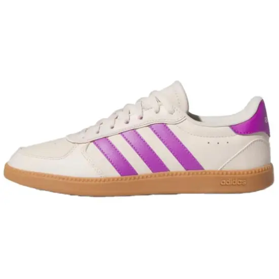 Adidas LITE RACER 4.0 Skateboard Shoes Unisex Low-Top Beige/Purple