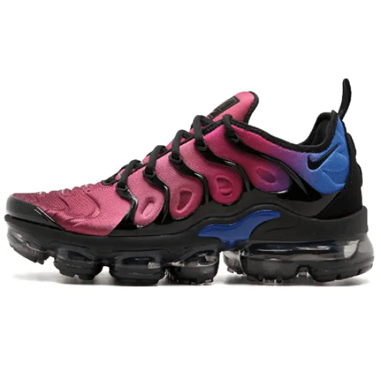 Nike Air VaporMax Plus Black Team Red Hyper Violet Women's