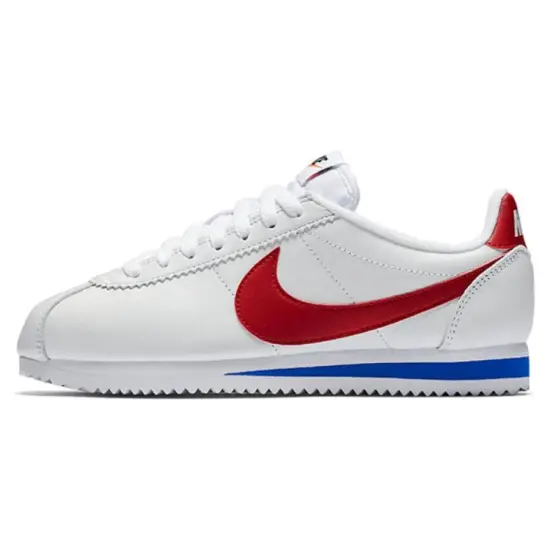 Nike Cortez Running Shoes Women's Low-top White/Red/Blue