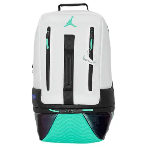 Jordan Polyester Basketball Bag, Gym Bag, Backpack Regular Unisex White