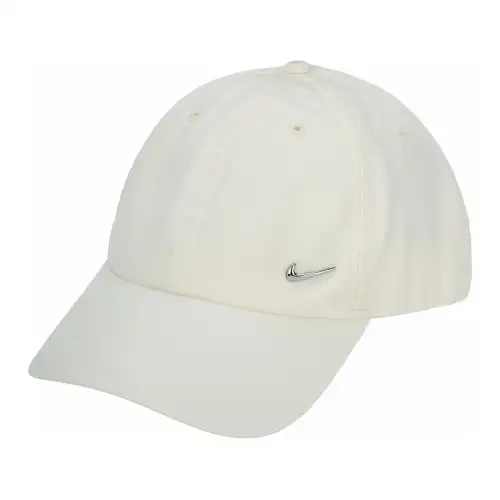 Nike Dri-FIT Club Unstructured Metal Swoosh Cap Beige
