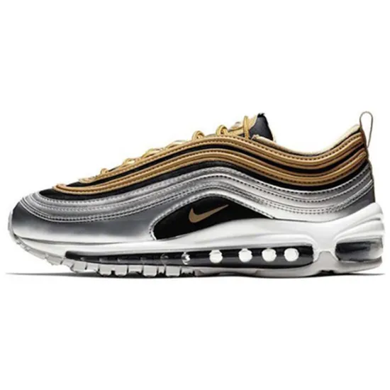 Nike Air Max 97 Metallic Gold Black Women's