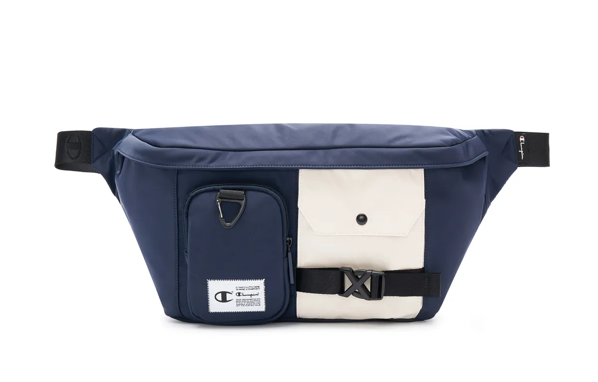 Champion Fabric Fanny Pack Regular Unisex Navy Blue/Black/Khaki
