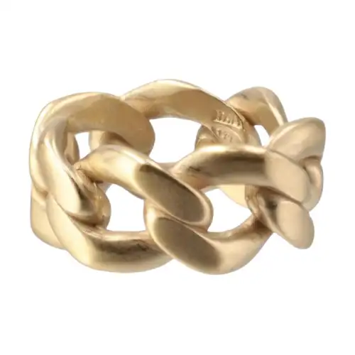 Maison Margiela Brass Rings Women's Multicolor