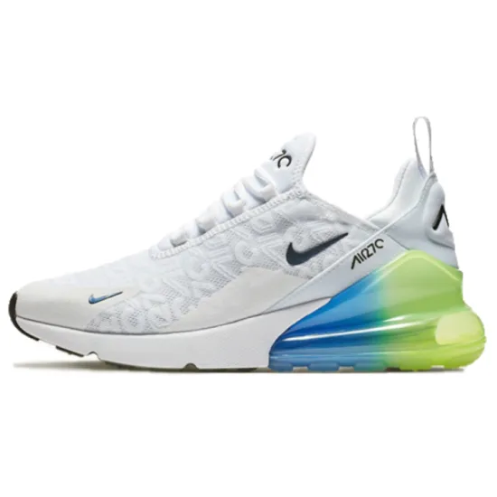 Nike Air Max 270 White Lime Blast Photo Blue