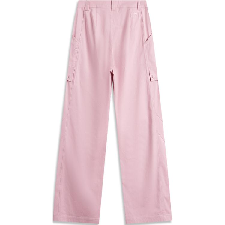 Li Ning Sports Life Collection Sports Pants Women’s Sheer Pink