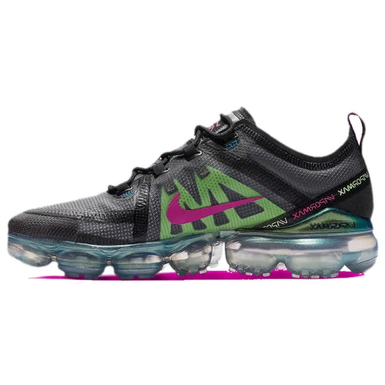 Nike Air VaporMax 2019 Premium Black Active Fuchsia Photo Blue