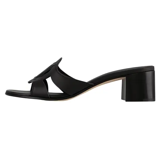 LOUIS VUITTON Isola Slide Slippers Women's Black