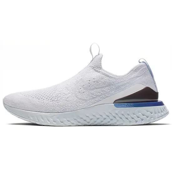 Nike Epic Phantom React Flyknit White Hydrogen Blue Women's