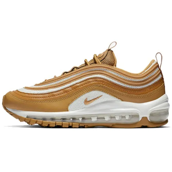 Nike Air Max 97 Running Shoes Women's Low-top Yellow