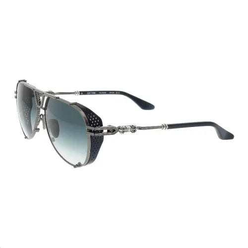 Chrome Hearts Aviator Sunglasses Men's Silver