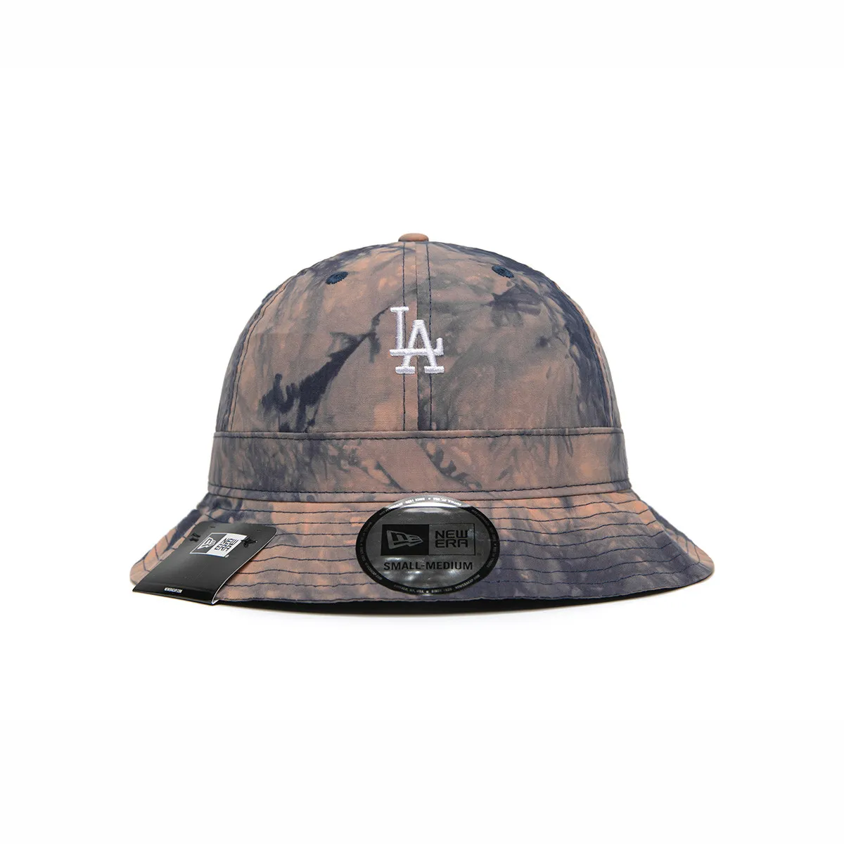New Era Brand Logo Cotton Bucket Hats Unisex Tie Dye Color