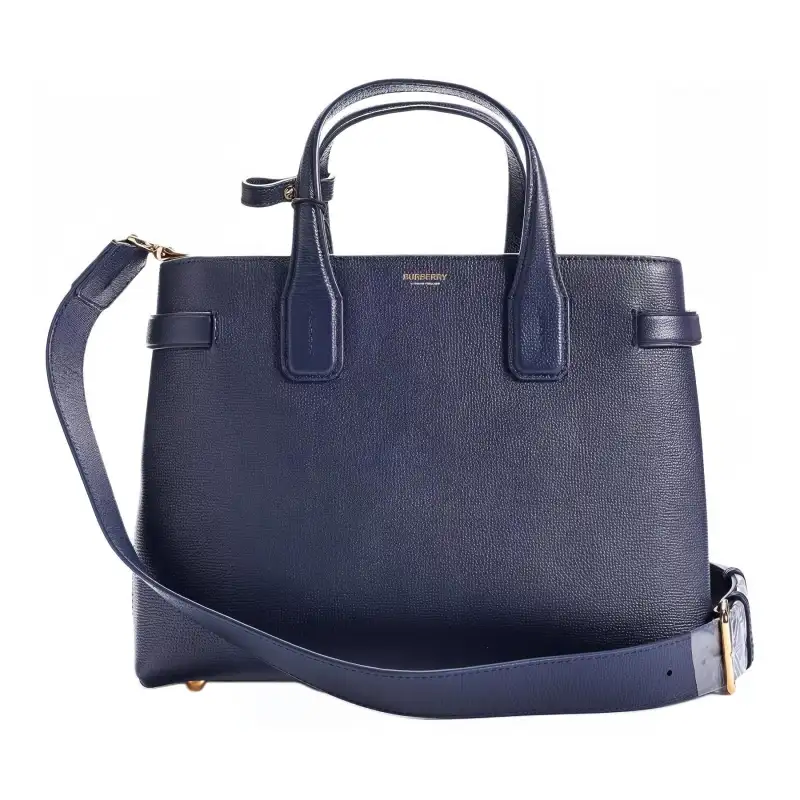Burberry Cow Leather Crossbody Bag, Shoulder Bag, Handbag Women's Regency Blue
