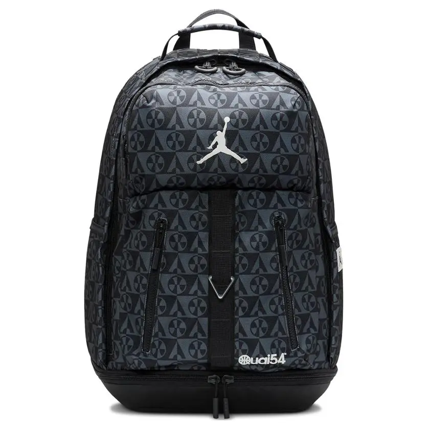Jordan Polyester Backpack Regular Unisex Jet Black