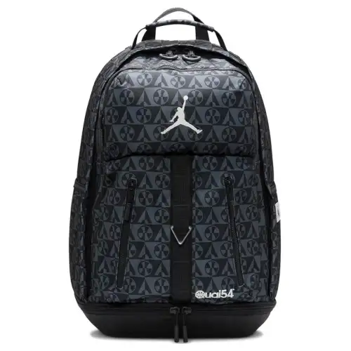 Jordan Polyester Backpack Regular Unisex Jet Black