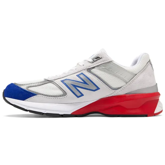 New Balance 990v5 Grey Royal Red